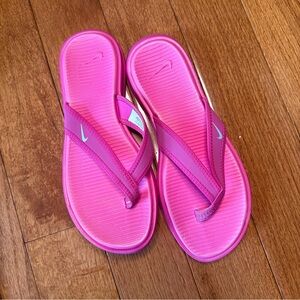 Nike Bright Pink Sandals